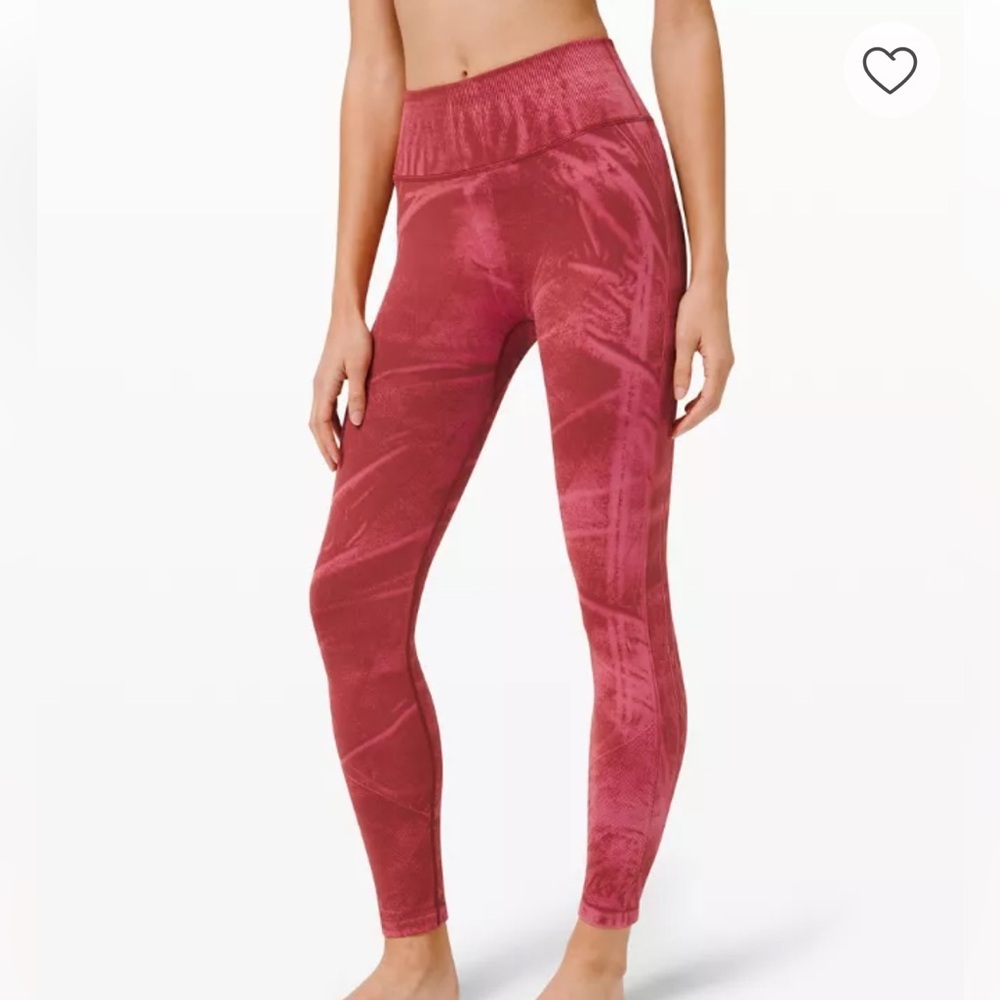 Lululemon Ebb to Street Tight | Size 4 | Berry Wash